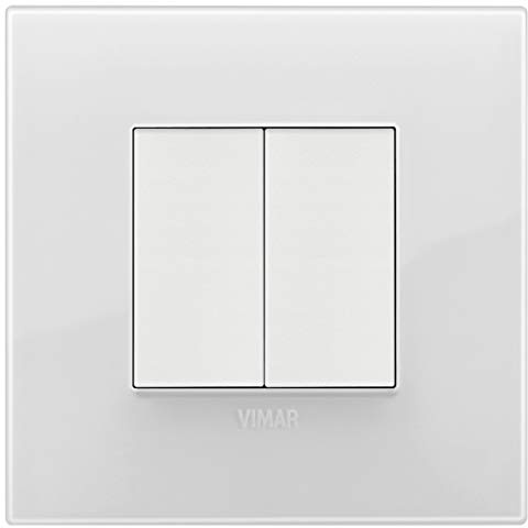 Vimar Arké 0K03925.05 Verbunden-Schalter o/Akkus weiß