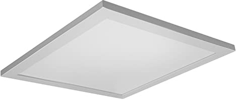 LEDVANCE SUN@HOME Plafonnier LED intelligent, 20W, 1800Lumen, 2200-5000K, 30cm x 30cm, lampe lumière du jour avec Wifi, applique et plafonnier contrôlable avec Alexa, Google et l'application WiFi