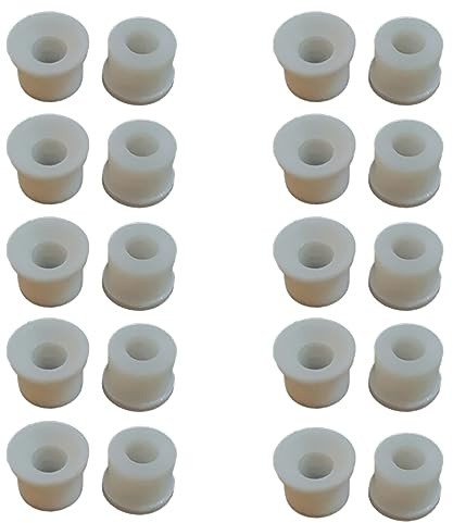 NUHFUFA 20PCS Ventil R410A Hartgummi Ring Fluor Rohr Dichtung Kältemittel Flüssigkeit Dichtungsring für Klimaanlagen Kühlschränke Zubehör