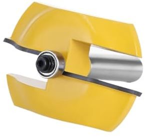 NPQRKJYH 1 broca de carburo for enrutador de paneles elevados de 12 mm y 1/2 con vástago grande y enrutador de puerta de madera Ogee, herramienta de fresado CNC for carpintería MC03148(12.7mm shank)