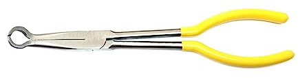 Avejjbaey Schlauchgreifzange mit großer Reichweite, 27,9 cm (11 Zoll), Spitzzange, Schlauchgreiferzange,