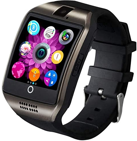 BYDPBS Reloj Inteligente Android con Pantalla Táctil Completa para Mujeres, Hombres Y Niños, con Ranura para Tarjeta SIM, Podómetro, Cámara, Reloj Recordatorio De Notificación De Mensaje