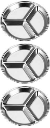 TPZORJX 3 piezas Cuencos para especias- acero inoxidable, plato para salsa, plato para refrigerios, plato para especias,platos para salsa,plato para salsa,plato para salsa de soja,plato para especias