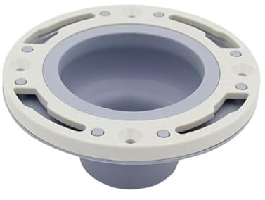 Kit di riparazione per flangia del WC universale adatto a una guarnizione completa, perfetta tenuta, niente più perdite per tubi di scarico 4 e 5 o speciali 3