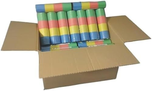 Generico 100 Confezioni Stelle FILANTI Serpentine in Carta per Carnevale Capodanno Halloween Party Feste Carri ALLEGORICI, Carta Riciclata