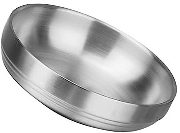 Gatuida Piattino In Acciaio Inossidabile 304 Piatto Per Salsa Di Soia Piatto Per Antipasti Stoviglie Per Salse Per Condimenti In Acciaio Inossidabile Argento