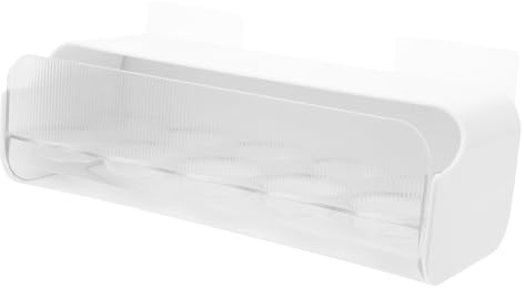 DOITOOL Caja para Guardar Huevos Tipo Transparente Organizador Colgante para Huevos Huevera para Refrigerador Huevera Multirejilla para Nevera