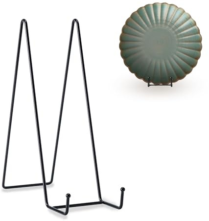 Hoewina 3 Pack 12 Inch Plate Stands for Display, Plate Holder Display Stand