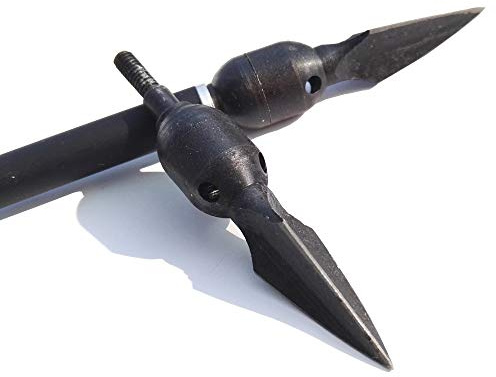 ZSHJG 240 Grain Pfeilspitzen Heulspitze Pfeifen Jagdspitzen Pfeifende Pfeilspitzen Bogensport Stahl Pfeilspitzen für Bogen und Pfeile
