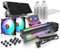 Raijintek Scylla Wasserkühlungs-Set, Water Cooling Kit, All-in-one Liquid CPU Cooler Kit, Lüfter und Pumpe mit AGB, Fernsteuerung (240mm, PRO)