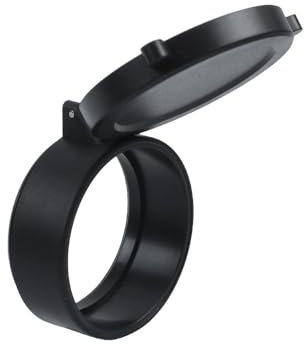 DONGKER Copriobiettivo per Cannocchiale,69mm Coperchio per Cannocchiale Tappo a Molla Rapido Ribaltabile per Accessori da Caccia All'Aperto