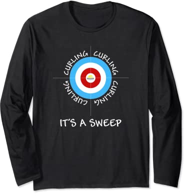 The Sport of Curling - It's a Sweep. Long Sleeve T-Shirt