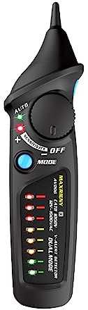 CENPEK Rilevatore Di Tensione Senza Contatto Presa Di Corrente Elettrica Presa Per Tester Di Tensione Ca Sensibilità Regolabile Controllo Del Filo Sotto Tensione Ncv Con Indicatore Led E Torcia