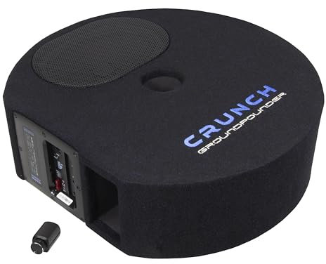 Crunch GP690 - Subwoofer activo para coche (300 W)