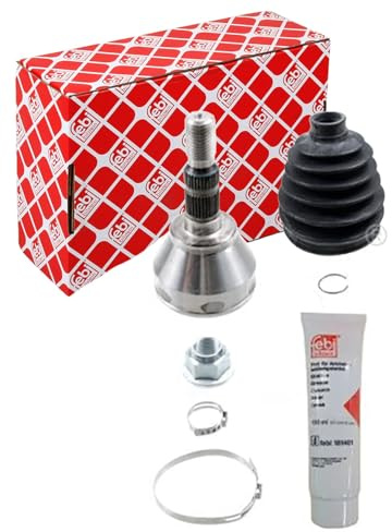 FEBI BILSTEIN Gelenksatz, Antriebswelle 185845 Vorderachse rechts, Kompatibel mit: OPEL ASTRA G CLASSIC Caravan, ASTRA H, ASTRA H Caravan, ASTRA H CLASSIC Stufenheck, ASTRA H GTC, ASTRA H Kasten/Kombi | 185845 passend für Astra | 185845