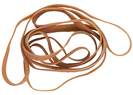 CAXUSD 96pcs Strong Elastic Bands Thick Heavy Duty Industrial Rubber Bands Trash Can Office Supply