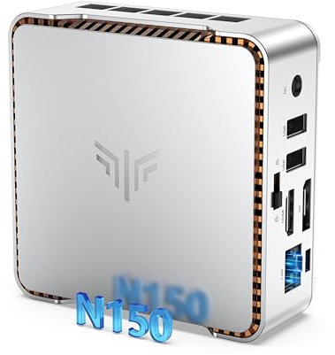 NiPoGi Essenx E2 Mini PC Windows 11 Pro,Mini PC Intel Alder Lake-N95(up to 3.4GHz) 16GB DDR4 512GB M.2 SSD Mini Computer Mini Desktop Computer,4K@60Hz Dual Display, HDMI 2.0, DP, Dual WiFi, VESA Mount