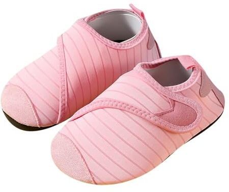 Chaussures aquatiques pour enfants et filles - Chaussons d'été pour garçon - Légères et antidérapantes - Chaussures d'apprentissage pour la maternelle - Respirantes - Pour bébé - Unisexe - Plage et, a