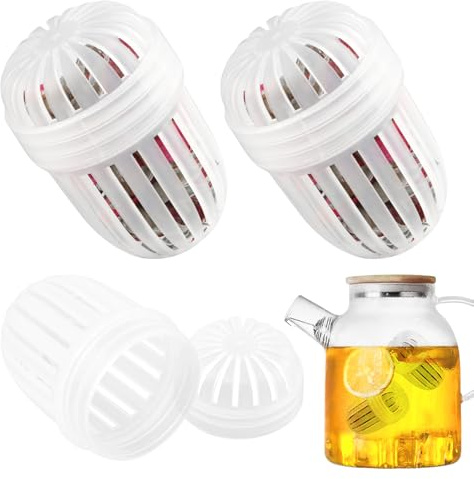 3Pcs Reusable Tea Infusers, Mesh Strainer for Loose Leaf Tea, Fruit & Herbal Tea | Fits for Stanley for Hydro Flask Wide Mouth Bottles (2-3.1inch), Portable