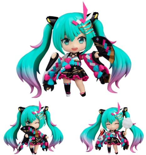 Zhongkaihua Figure anime Miku Figura Anime Statua Modello 10CM PVC Miku Action Figure Ornamenti Desktop Decorazioni da Collezionismo