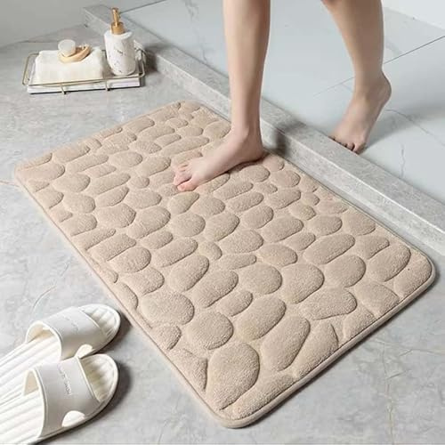 MEIION laberge tappeto Adatto al bagno, Super Morbido,lavabile in lavatrice, Assorbente, Antiscivolo, facile da curare