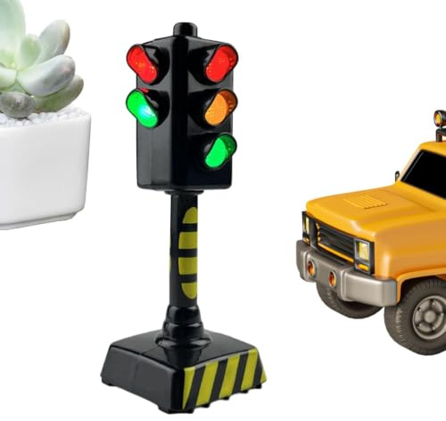 Trafikampel för barn pedagogisk blinkande och ljudeffekttrafikampel