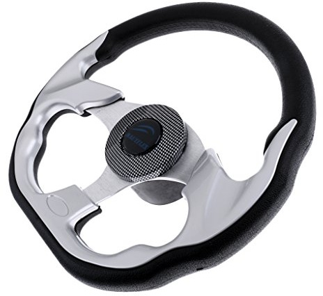 Volante Barca in Alluminio Lega di Sterzo Barca Volante Accessorio per Sportivo