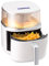 Klarstein Heißluftfriteuse, XL Air Fryer zum Frittieren, Friteuse mit Dampffunktion, Temperaturwahl und 16 Programme, Airfryer zum Luftfritieren, Heißluftfriteuse ohne Öl 1500 W, 7,5 Liter