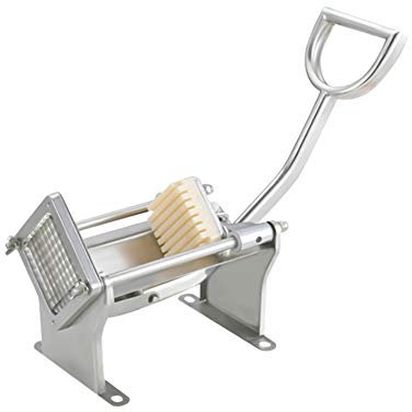 Gemüsezerkleinerer und Würfelschneider, 52 x 20 x 25 cm, manuelle Pommes-Frites-Schneidemaschine, manuelle Obst-, Gemüse- und Gurken-Lebensmittelschneidemaschine, Pommes-Frites-Zer