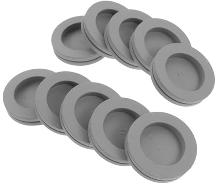 SOESFOUFU 10pcs Soft Rubber Drain Replacement for Air Conditioner Hose and Washing Machine Easy Installation Prevents Water Leakage and Odors Rubber Material