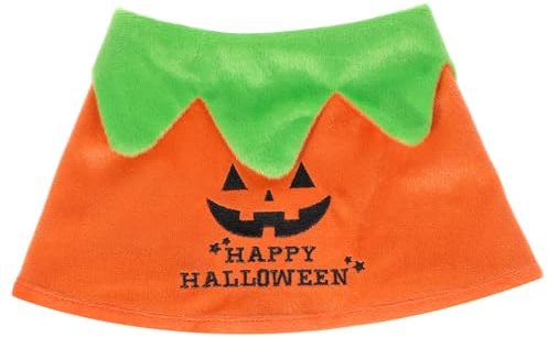 WOONEKY Halloween Hundmantel Dubbelvändig Stilren Pet Cape för Fest Mjukt och Andningsbart Material för Halloween Husdjurskalas och Fotografering