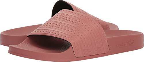 adidas Adilette, Sandali a Punta Aperta Donna, Rosa Cenere, 36 EU