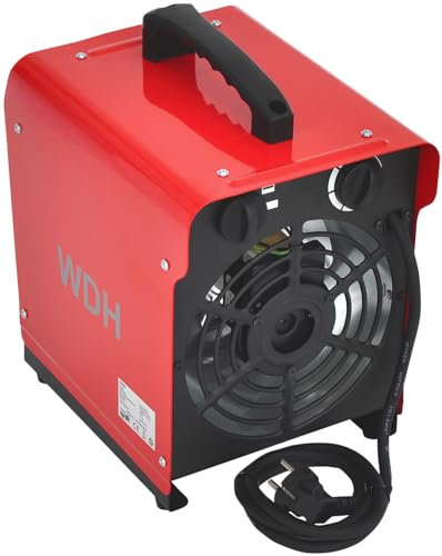Aktobis Riscaldatore per Ventilatori, Riscaldatore Elettrico, Monitoraggio Antigelo, Riscaldatore per Edifici WDH-BGP03 (3 kW / 230 V)