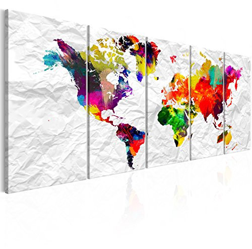 murando - Quadro Acustico 5 pezzi schiuma acustica Quadri Moderni Grandi - Camera da Letto Matrimoniale - Stampa su Tela - Pannelli Fonoassorbenti Decorativi - Fonoassorbente Acustiche