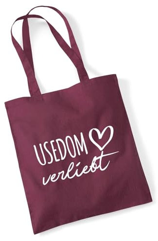 Huuraa Jutebeutel Usedom verliebt Geschenk