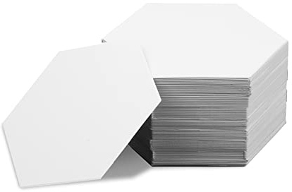 200 Pezzi Modelli di Carta Esagonali, 3,8cm Carta per Paper Piecing English Paper Piecing Forme per Ricomporre la Carta per Quilting Forniture per Giunzioni Patchwork
