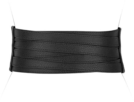 LEACOOLKEY Damen Breiter Elastischer Gürtel,Vintage Taillengürtel für Kleider Mode Dehnbarer Cinch Korsettgürtel