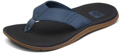 Reef Mens Santa Ana Sliders Sandals Flip Flops - Orion Black - 13 UK