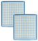 vhbw 2x filtro compatibile con Miele S168 Parkett Hepa 1500, S192, S168 Omnia Mini, S192 Electronic 1900 aspirapolvere - Filtro HEPA anallergico