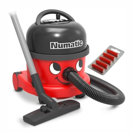 Numatic NRV240-11 Henry Vacuum Cleaner 620W 9L Commercial Dry Red + 5 Freshener Sticks