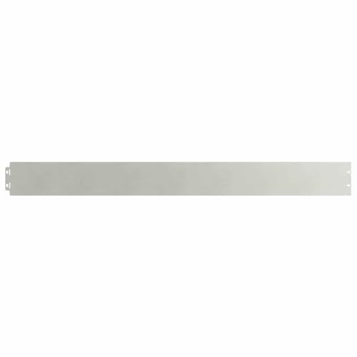 vidaXL Rasenkanten 10 STK. 10x103 cm Edelstahl, Gartenkante, Einfassung für Rasenflächen, Wegeinfassung, Beetumrandung, Gartenbeeteinfassung