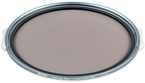 NiSi Filtro Magnético 95mm True Color Filter para JetMag Pro 95MAG | Elimina Reflejos En Agua y Cristal, Requiere Anillo Adaptador 95MAG