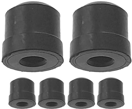 SUPVOX Lot De 6 Embouts De Trombone En Caoutchouc Pour Coulisse 1.10X1.10X0.40Cm Protection Anti-Bruit Et Anti-Glissement Accessoires Pour Instrument