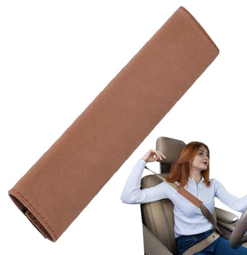 - Cojín para cinturón de Seguridad (Acolchado Suave, Ajuste, Cierre Ajustable, protección cómoda para Adultos y Adultos, Ideal