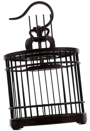 SUPVOX Gabbia Portatile Per Grilli Habitat Per Insetti Contenitore Di Plastica Trasportino Per Animali Gancio Per Appendere Decorazione Vintage Scatola Per Criceti e Colibrì