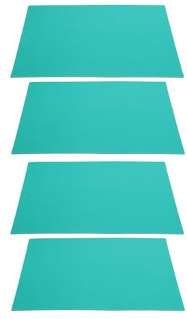 HOODANCOS 4pezzi Blocco di Linoleum Morbido per Stampa Strumenti per Intaglio di Timbri in Rettangolari Kit Fai da Te per Lavori Artigianali di Intaglio