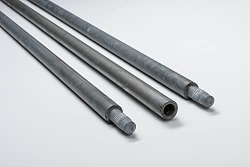 Tiefenerder Erder Erdung Staberder Ø20mm feuerverzinkt SET Zusammensetzung Auswahl (SET 6,0m Ø20 4x1500mm)