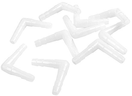 Ruilogod L figura per tubo del tubo del tubo del tubo 'acqua della forma del connettore del connettore del connettore 10 PC per acquario