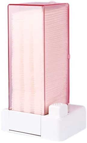 ARTOCT Automatischer Wattepad-Halter, Wattepad-Spender, drücken Sie Make-up-Baumwolle, quadratischer Halter, Make-up-Wattepads, Aufbewahrungsbox, Geschenke Mädchen