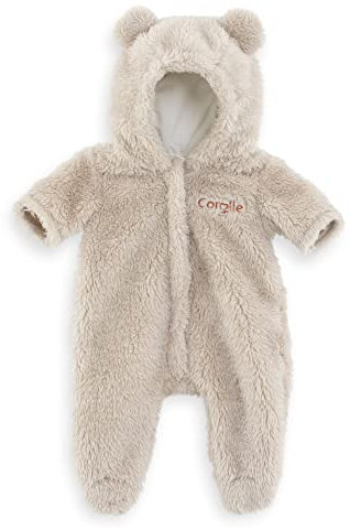 Corolle Schneeanzug, Teddy, Puppenzubehör, Puppenkleidung, für alle 30cm Babypuppen, ab 18 Monate